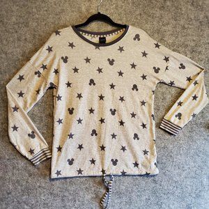 Disney Large Mickey Mouse & Stars Pajama Top